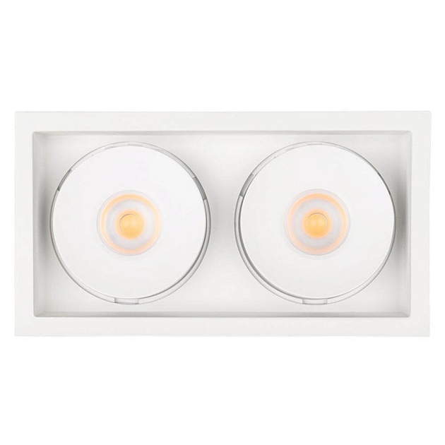 Встраиваемый светодиодный светильник Arlight CL-Simple-S148x80-2x9W Warm3000 026876 фото 2