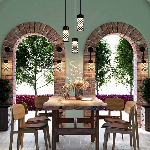 Уличный подвесной светильник Odeon Light Nature Dunes 4834/1 Фото № 5