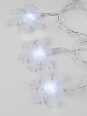 Светодиодная гирлянда Uniel снежинки 220V белый ULD-S0700-050/DTA White IP20 SNOWFLAKES-2 07935 2