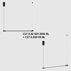 Светильник для модульной системы Crystal Lux CLT 0.32 001 16W BL 2