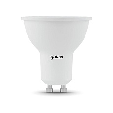 Лампа светодиодная диммируемая Gauss GU10 5W 4100K матовая 101506205-D 3