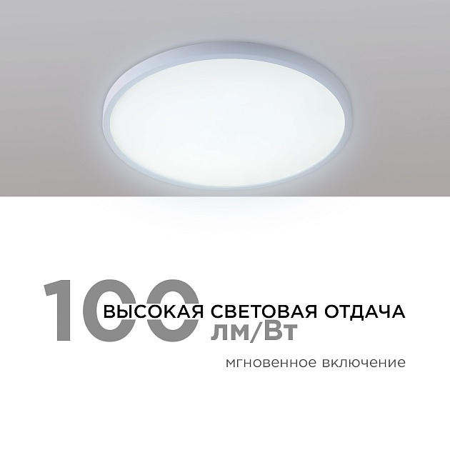 Настенно-потолочный светодиодный светильник Apeyron Spin 18-126 изображение 3 Настенно-потолочный светодиодный светильник Apeyron Spin 18-126 Фото № 3