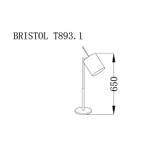 Настольная лампа Lucia Tucci Bristol T893.1 1