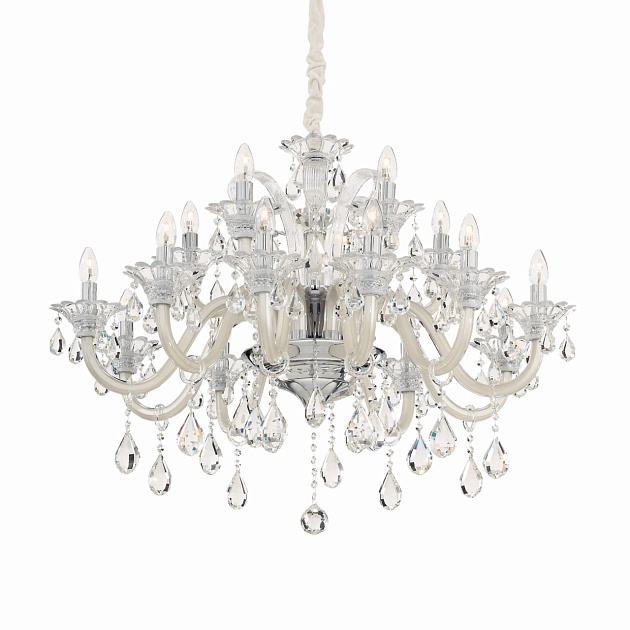 Подвесная люстра Ideal Lux Colossal SP15 Avorio 081564 Фото № 1