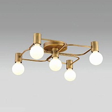 Потолочная люстра Italline Vega PL 6088/5 bronze 2
