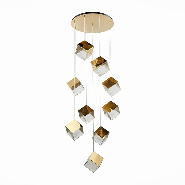 Подвесная люстра ST Luce Riello SL1182.203.09 изображение 1 Подвесная люстра ST Luce Riello SL1182.203.09 Фото № 1