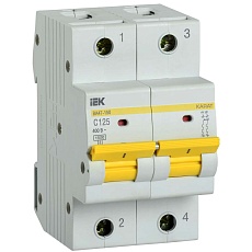 KARAT Автоматический выключатель ВА47-150 2P C 125А 15кА IEK MVA50-2-125-C