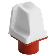 Вилка угловая ST-515 16А 380В 3P+PE+N IP44, PPG16-515-44, Stekker 49447 3