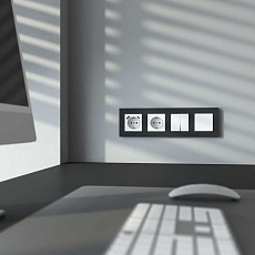 Розетка с заземлением, шторками и USB тип A+C Werkel белый матовый W1171761 4690389213267 3