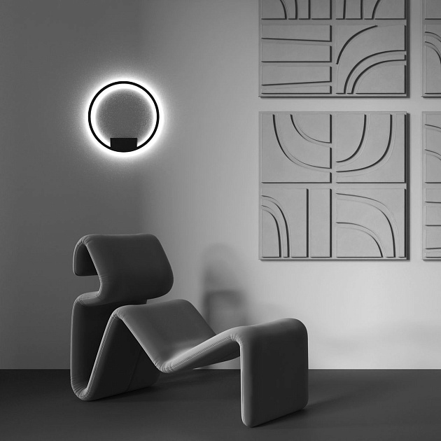 Бра Maytoni Rim MOD058WL-L25BK изображение 6 Бра Maytoni Rim MOD058WL-L25BK Фото № 6