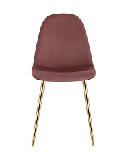 Кухонный стул Stool Group Валенсия SN велюр пыльно-розовый золотые ножки OS-001L HLR-44 gl 1