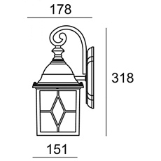 Настенный светильник Deko-Light Sargas 341245 1