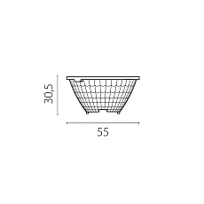 Сменная оптика 36G к 2151хх max 15W Lightstar Alta Base 215103 1