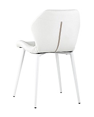 Кухонный стул Stool Group Эдвин экокожа белый AV 407-201-02(P) 4