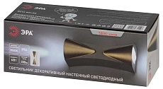 Уличный накладной светильник ЭРА WL43 WH+GD Б0054423 1