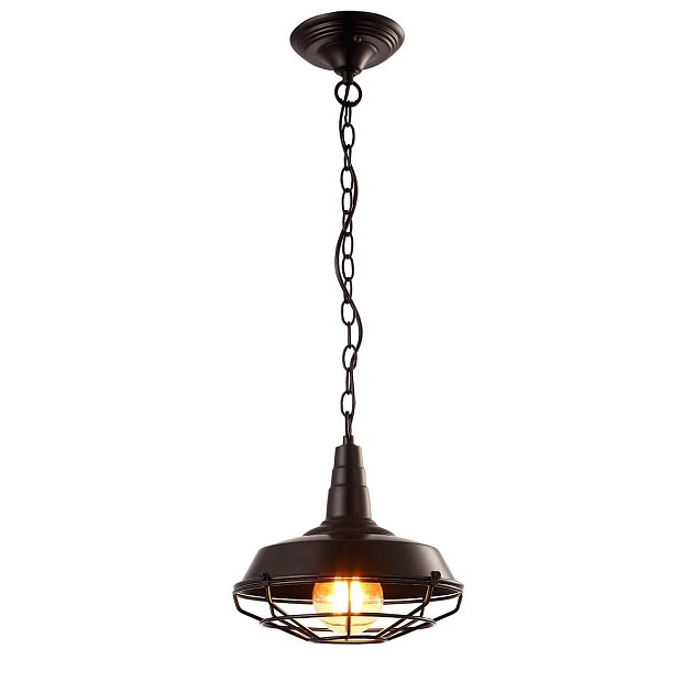 Подвесной светильник Arte Lamp Ferrico A9181SP-1BK Фото № 1