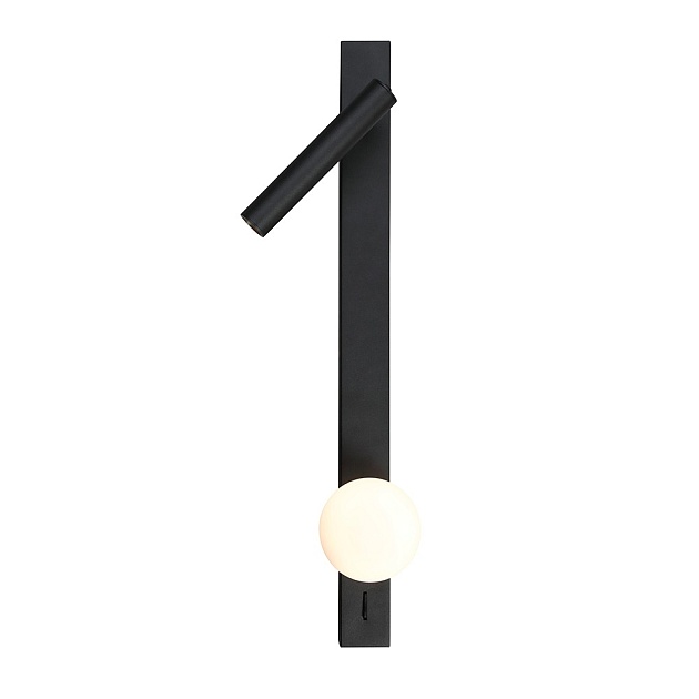 Настенный светодиодный светильник Arte Lamp JOSEPH A2172AP-2BK Фото № 1