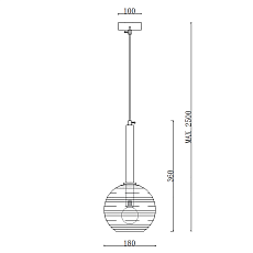 Подвесной светильник Imperium Loft Marisol 151810-26 3