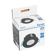 Датчик движения и освещенности 1200W 8m 120°(гориз.) 360°(верт.) Feron SEN55 51577 1
