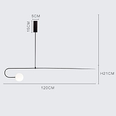 Подвесной светильник Imperium Loft Lines 140822-26 1