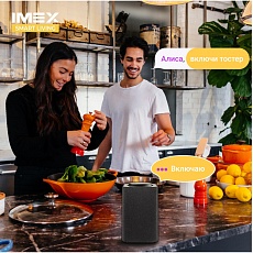 Розетка Wi-Fi 2К+З 2хUSB IMEX 16A белая SML-221 WH 1