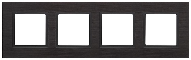 Рамка 4-постовая ЭРА Elegance 14-5204-05 Б0034561 Фото № 1