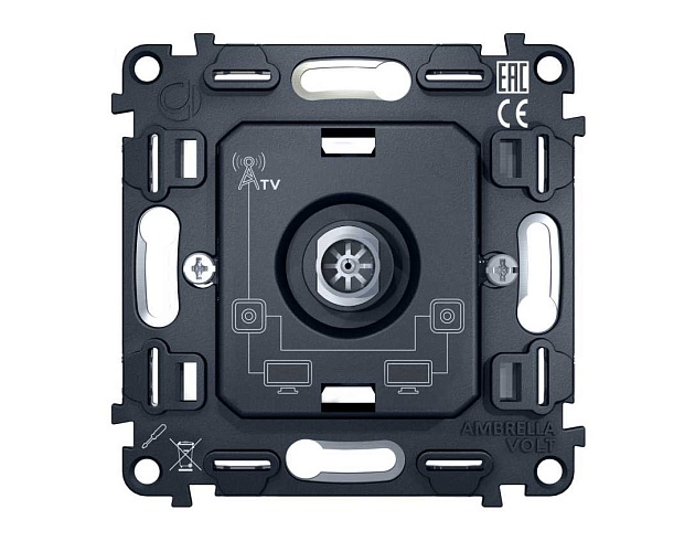 ТВ-розетка AMBRELLA VOLT VM211 Фото № 1