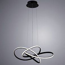 Подвесной светодиодный светильник Arte Lamp Swing A7040SP-4BK 1