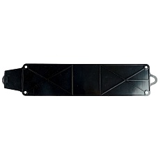 Розетка переносная 4-местная 2P+PE Stekker Одри с крышкой красный RST16-24-44-3 49400 2