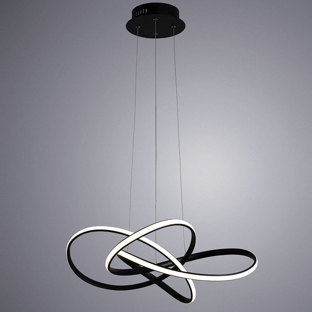 Подвесной светодиодный светильник Arte Lamp Swing A7040SP-4BK фото 2