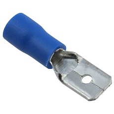 Наконечник плоский Изолированный (папа) РпИп 2,5-250, Stekker, LD401-25250 (упаковка 100 шт) 39410 1