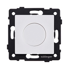 Светорегулятор для светодиодных ламп, проходной, 500W, белый матовый Kollinger REA-048WM для Aspekt, Eleganz, Reflex