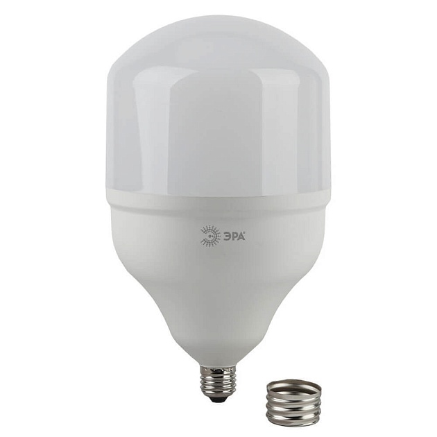 Лампа светодиодная ЭРА E27 65W 4000K матовая LED POWER T160-65W-4000-E27/E40 Б0027923 фото 