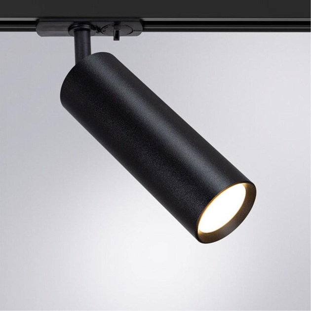 Трековый светильник Arte Lamp Beid A1515PL-1BK Фото № 2