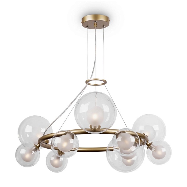 Подвесная люстра Freya Duo FR5139PL-10MG изображение 1 Подвесная люстра Freya Duo FR5139PL-10MG Фото № 1