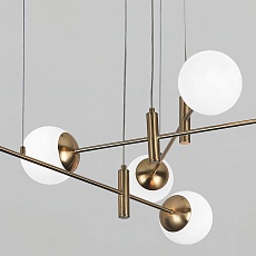 Подвесная люстра Eurosvet Planet 70146/6 латунь Smart 3