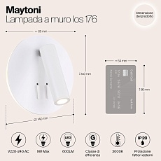 Светодиодный спот Maytoni Ios 176 C176-WL-01-6W-W 1