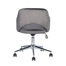 Офисное кресло Stool Group Кларк велюр серый CLARKSON GREY CHROME 1