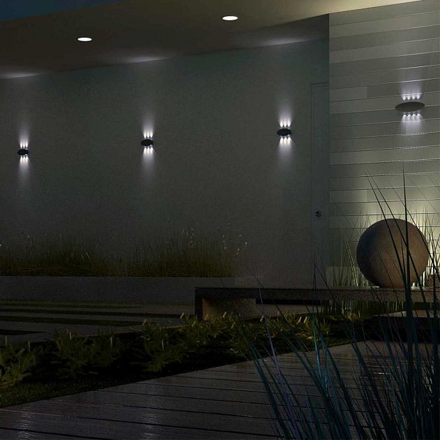 Уличный настенный светодиодный светильник Novotech Street Calle 358564 Фото № 4