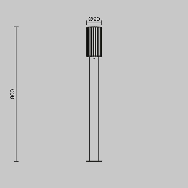 Ландшафтный светильник Maytoni Outdoor O502FL-01B1 Фото № 2