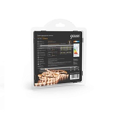 Светодиодная влагозащищенная лента Gauss 4,8W/m 60LED/m 2835SMD теплый белый 5M 311000105 3