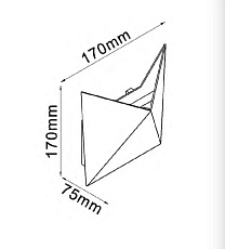 Настенный светодиодный светильник DesignLed GW Tango GW-A816-7-BL-NW 003196 2