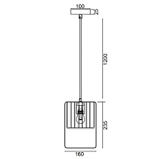 Подвесной светильник Vele Luce Nota VL6414P01 3