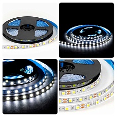 Светодиодная лента OGM 14,4W/m 60LED/m 5050SMD холодный белый 5M LSE-270 1