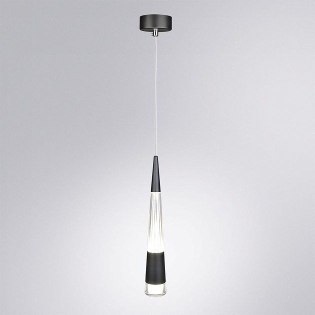 Подвесной светодиодный светильник Arte Lamp Sabik A6576SP-1BK изображение 3 Подвесной светодиодный светильник Arte Lamp Sabik A6576SP-1BK Фото № 3