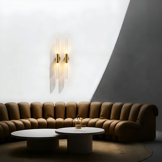 Настенный светильник Loft IT Duality 10472W/B Gold Фото № 6