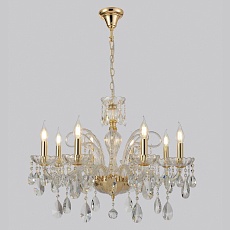 Подвесная люстра Crystal Lux MONICA SP8 GOLD 3