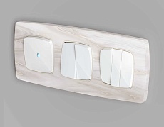 Лицевая панель выключателя AMBRELLA VOLT OP1020 2