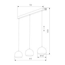 Подвесной светильник TK Lighting 10169 Zoe 1