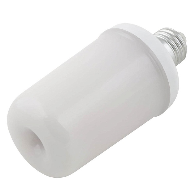 Лампа светодиодная декоративная Uniel E27 6W матовая LED-L60-6W/FLAME/E27/FR PLD01WH UL-00003360 фото 